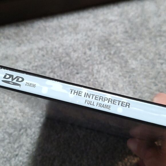 The Interpreter  Full Screen DVD  Nicole Kidman Sean Penn  NEW Sealed - Picture 3 of 3